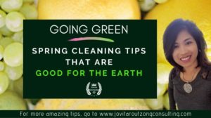 Going Green – Spring Cleaning Tips That Are Good for the Earth
